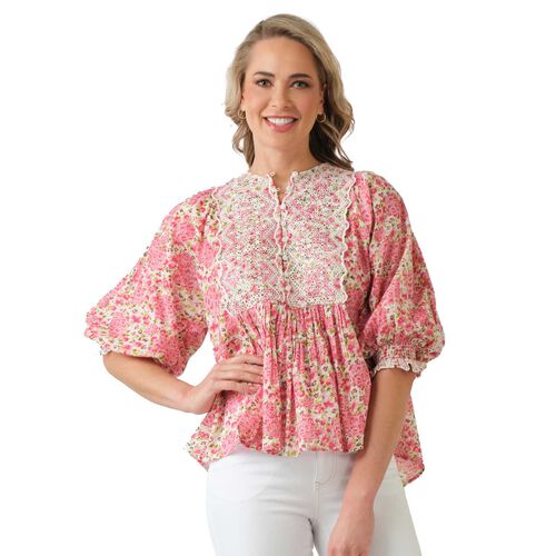 byTiMo Cotton Slub Blouse